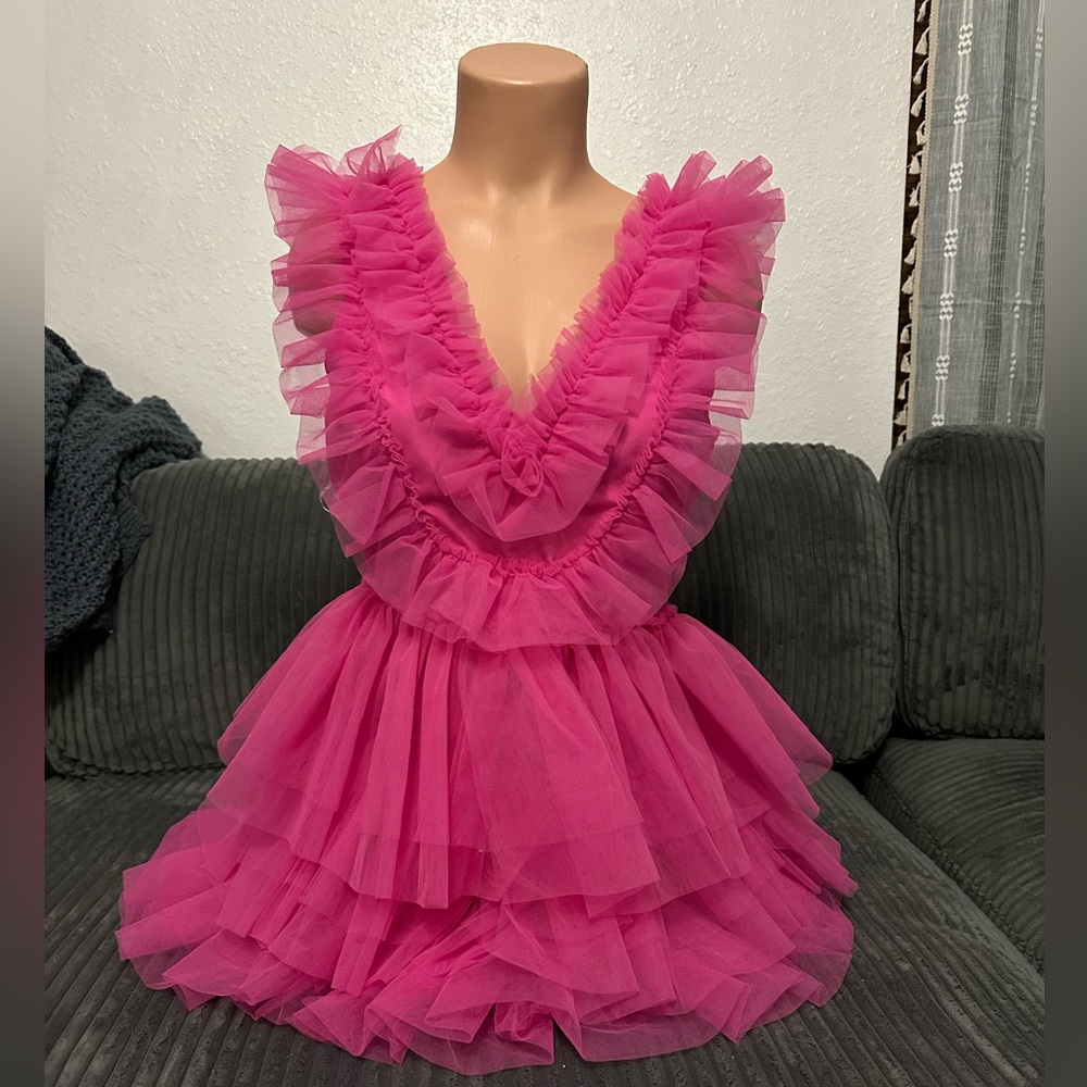 Pink dress